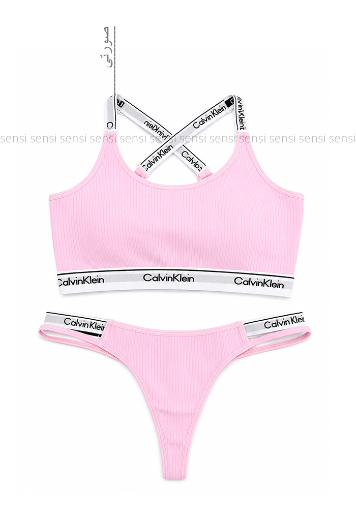 ست شورت سوتین ضربدری 5000 Calvin Klein کد30000005
